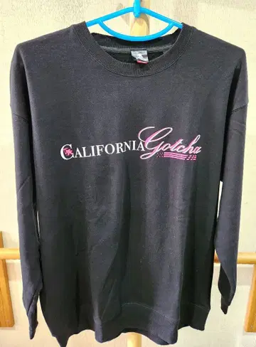 CALIFORNIA Gotcha 블랙 맨투맨 XX-LARGE