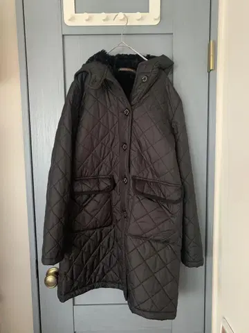 MACKINTOSH 매킨토시 후드 부착 퀼팅 코트 보아