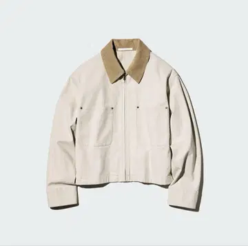 유니클로 집업 숏 자켓