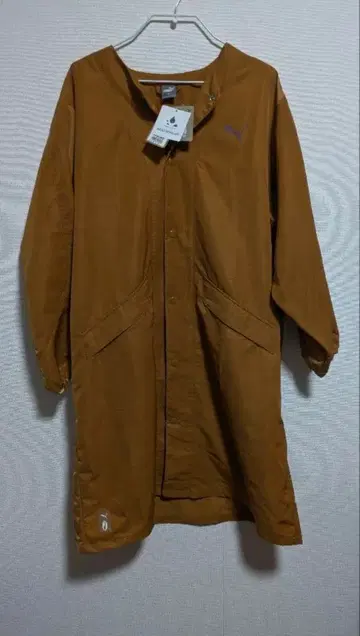 PUMA 발수 가공 롱 코트 M 사이즈