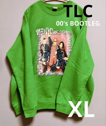 레어 구제 의류 2000년대 TLC 밴딩T XL 트레이닝복 부트레그