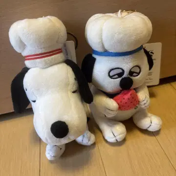 애프터눈 티 스누피 올라프 마스코트 키 참 세트