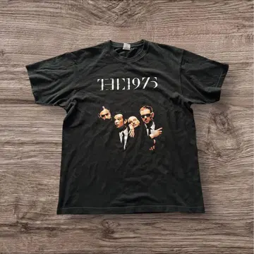 THE 1975 밴드 티셔츠 블랙