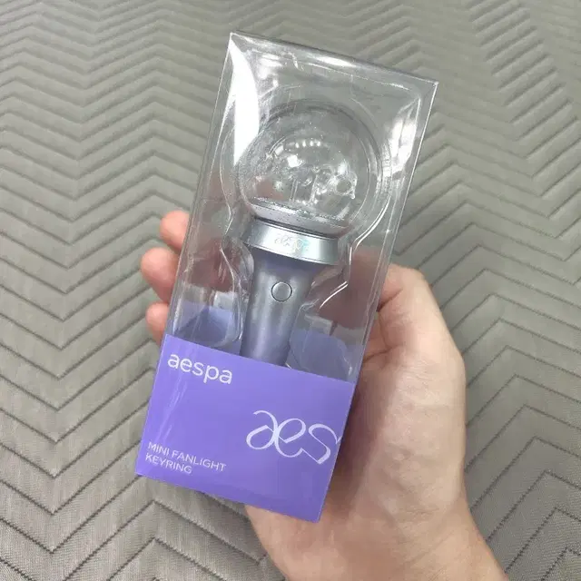 에스파 응원봉 키링