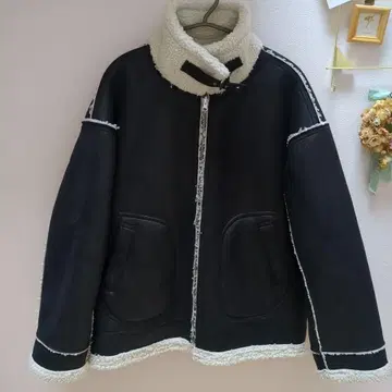 마크 곤잘레스 리버서블 보아 블루종 아우터 L