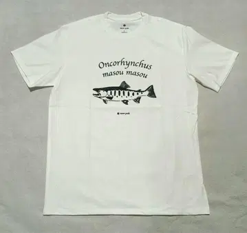 새상품 스노우피크 TONEDTROUT 콜라보 야마메 T셔츠 M사이즈