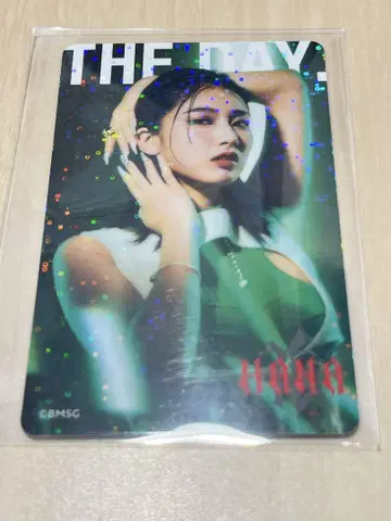 HANA 바디멘테 태블릿 특전 홀로그램 트레이딩 카드 MOMOKA