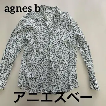[ 새상품급 ] agnes b 에네스베 코튼 셔츠 남성용 38