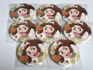 닌타마 란타로 시타마치 산책 편 캔뱃지 히라타키 야샤마루 8개