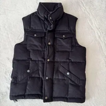 투모로우랜드 다운 베스트 캐시미어 남성용 퀼팅 블랙 블랙