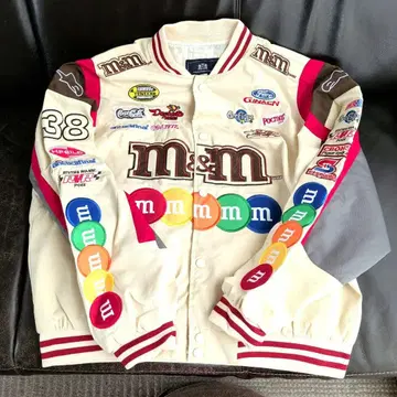 새상품 택 포함 M&M's 로고 자켓 Robert Cavani 46
