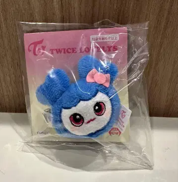 TWICE LOVELYS 봉제 인형 헤어핀 쯔위 GiGO 한정판