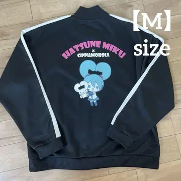 하츠네 미쿠 x 시나모롤 저지 트랙 자켓 M 사이즈 남성용