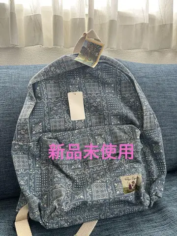레인스푸너 알로하 패턴 럭색 백팩 블루 하와이
