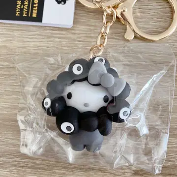 간사이 만박 회장 한정판 블랙 미야쿠미야쿠 키리 키링 키티