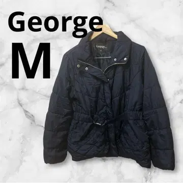 새상품급 조지 (George) 네이비 퀼팅 자켓 M 사이즈