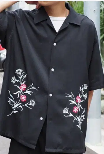 [ WEB 한정판 ] BeAMS DOT / 자수 셔츠