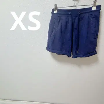 새상품급 네이비 [XS] 코튼 혼방 숏팬츠 봄옷 여름옷 심플