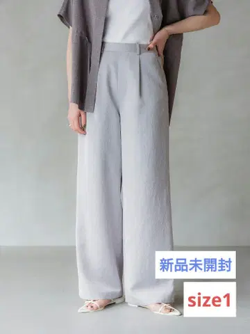 crewre 워셔블 새틴 슬랙스 size 1