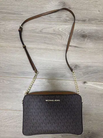 MICHAEL KORS 브라운 숄더백