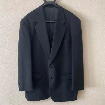 다크 그레이 테일러드 자켓 L 사이즈 캐시미어