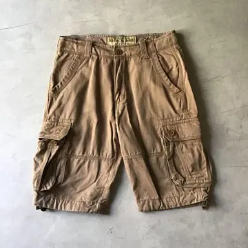 [ 인기 ] Abercrombie & Fitch 하프 팬츠 브라운 컬러