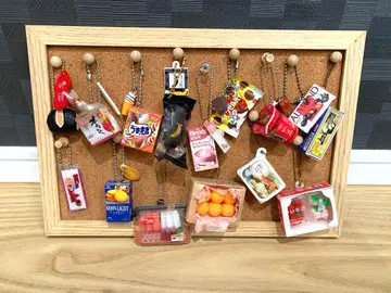 가챠가챠 미니어처 키링 세트