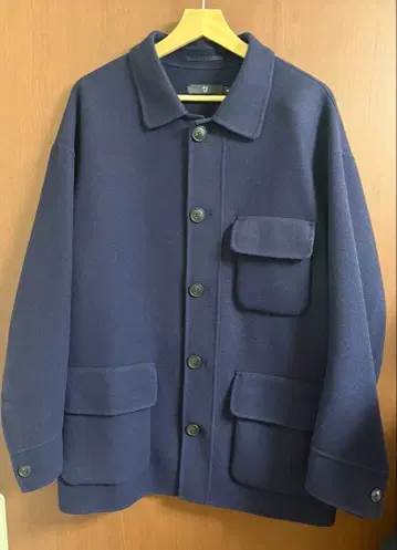 UNIQLO +J 네이비 커버올 M