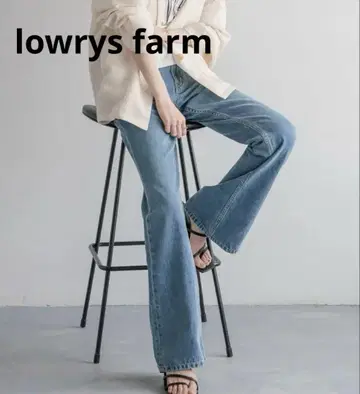 lowrys farm 데님 플레어 팬츠 M