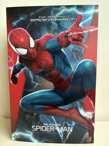 핫토이즈 무비 마스터피스 어메이징 스파이더맨 미개봉 새상품