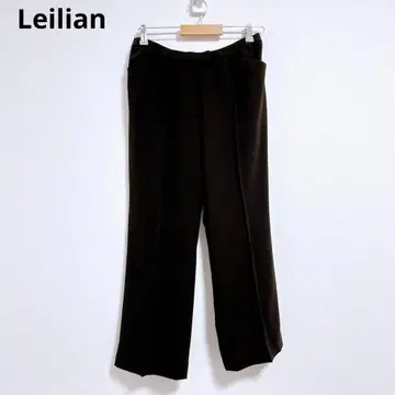 [ 레리안 ] 슬랙스 여성 팬츠 스트레치 LL~3L 브라운 다크 브라운