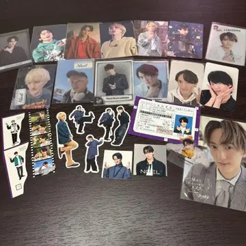 Travis Japan 카와시마 노에루 트레이딩 카드 스티커