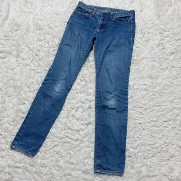 [ c6321 ] GU 데님 청바지 블루 스트레이트