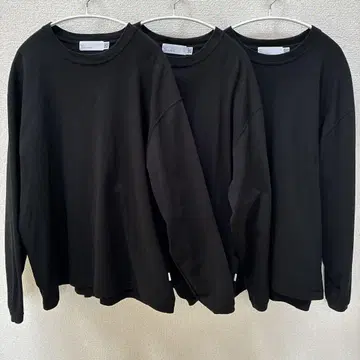 SO 오리지널 베이직 L/S 티셔츠 3벌 세트