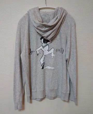 더블웍스 (웨어하우스) 풀오버 후드티 그레이 멜란지 라이트 온스 M