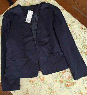 택 포함! UNIQLO XXL 사이즈 분또 노카라 자켓+