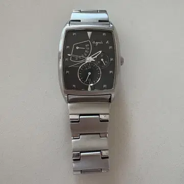 Agnes b 남성용 손목시계 (실버)