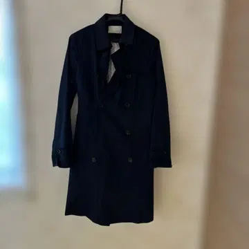 anySiS 네이비 라이너 부착 트렌치코트