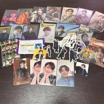 Travis Japan 요시자와 시즈야 트레이딩 카드 스티커