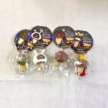 리퀘스트 낫토 캐릭터 스트랩 4개 세트