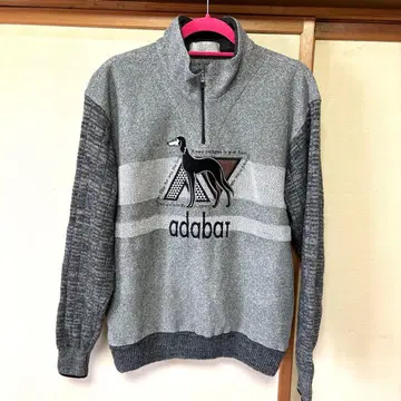 adabat 그레이 스웨터 골프웨어 플리스 M~L 사이즈