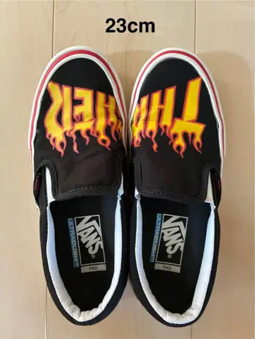 VANS 슬립온 THRASHER 콜라보 23cm