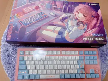 브이스포! 유메노 아카리 VSPO! GEAR 게이밍 키보드