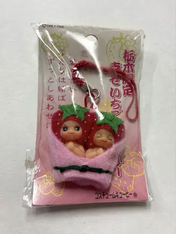 지역 한정 큐피 도치기 한정판 행복 딸기 큐피 코스튬 큐피