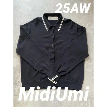 LUCA* MidiUmi* 폴로 니트 가디건