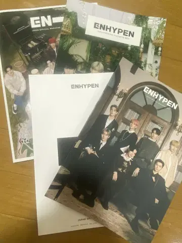 ENHYPEN 공식 팬클럽 멤버십 회보 특전