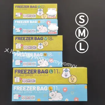 시마무라 프리저 백 S M L 6종 세트