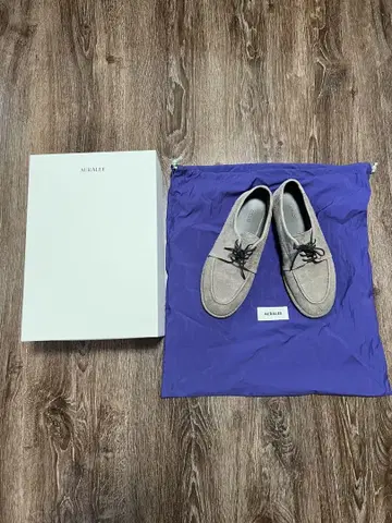 Auralee 오라리 SUEDE SHOES 7
