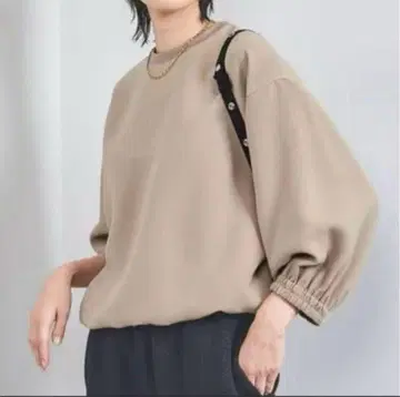 유나이티드 애로우즈 COMFY 셔링 밴딩 풀오버