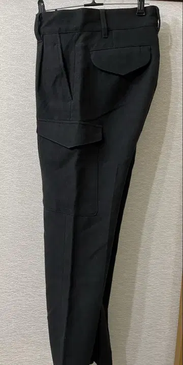 새상품급 RON HERMAN DENIM 울 카고 팬츠 블랙 30